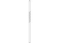 Fitts 4115 Metal Baluster