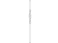 Fitts 4121 Metal Baluster